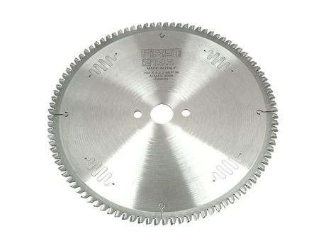 Lâmina de Serra Circular Hm D. 300 X Al. 30 X Th. 3,2/2,4 Mm X Z96 Tp Neg para Alu/Madeira Algor  FIRST ITALIA