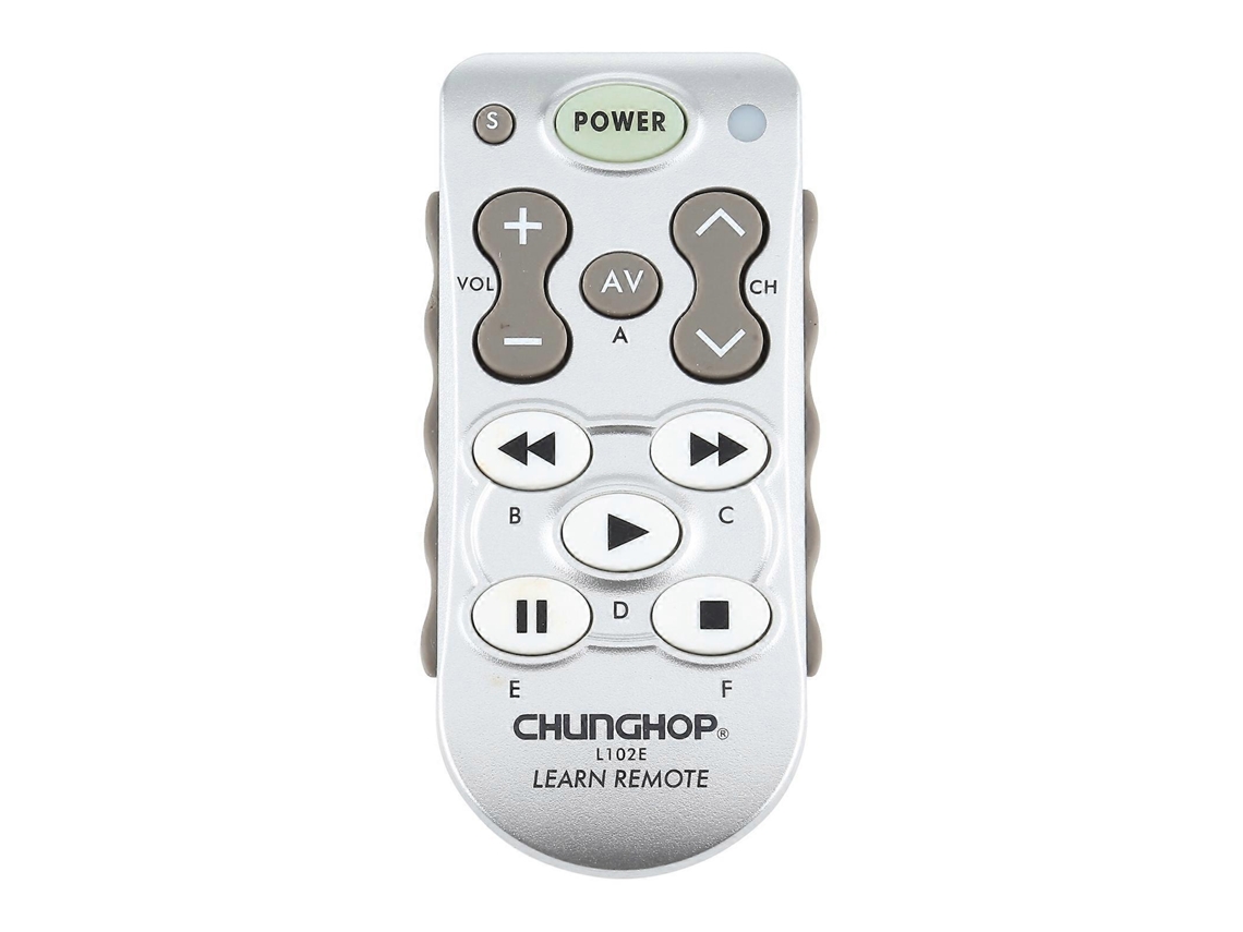 Controle Remoto Universal de Aprendizagem Chunghop L102 Dc 3v_ptg