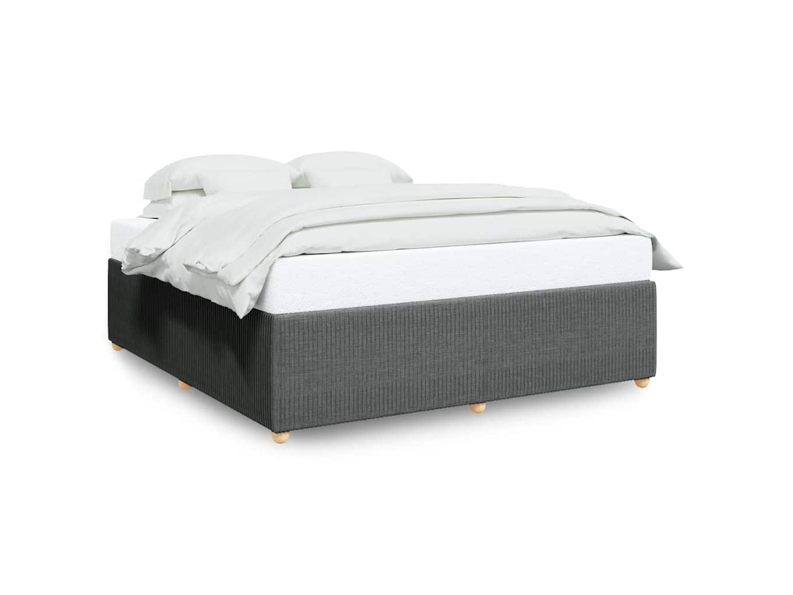 Bed Frame, Bed Frames Vidaxl Cinzeto Tecido (180 X 200 Cm)