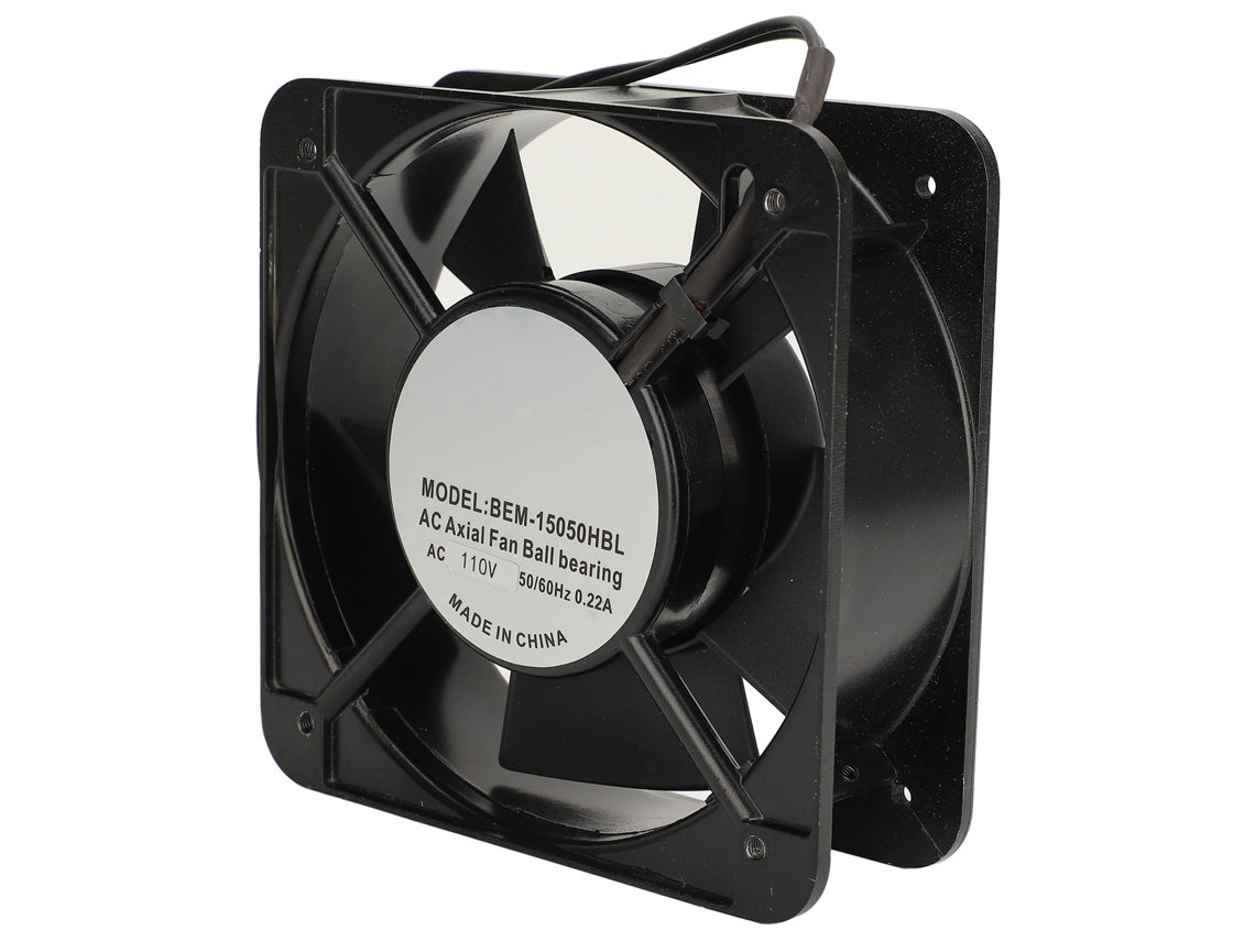 Ventoinha Axial Pequena 5.91 Polegadas 2500rpm Ac110v