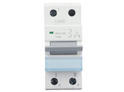 Interruptor de Circuito CC 125A 230V 1p Sistema Solar Geração Energia Aislamiento Dual S/MARCA