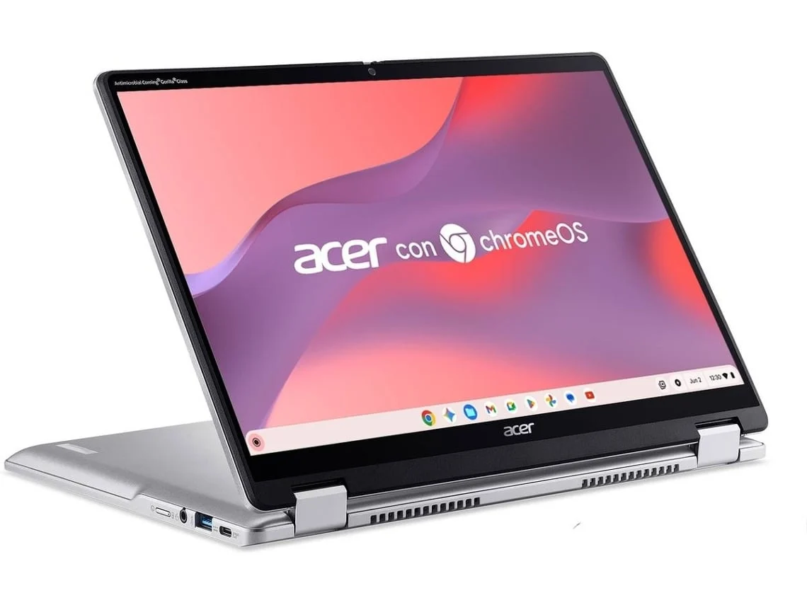 Portátil ACER ChromeBook Spin 314 CP314-2HN-C8YC (Outlet Caixa Aberta - 14'' - Intel N100 - RAM: 8 GB - 128 GB eMMC - Intel UHD Graphics) 