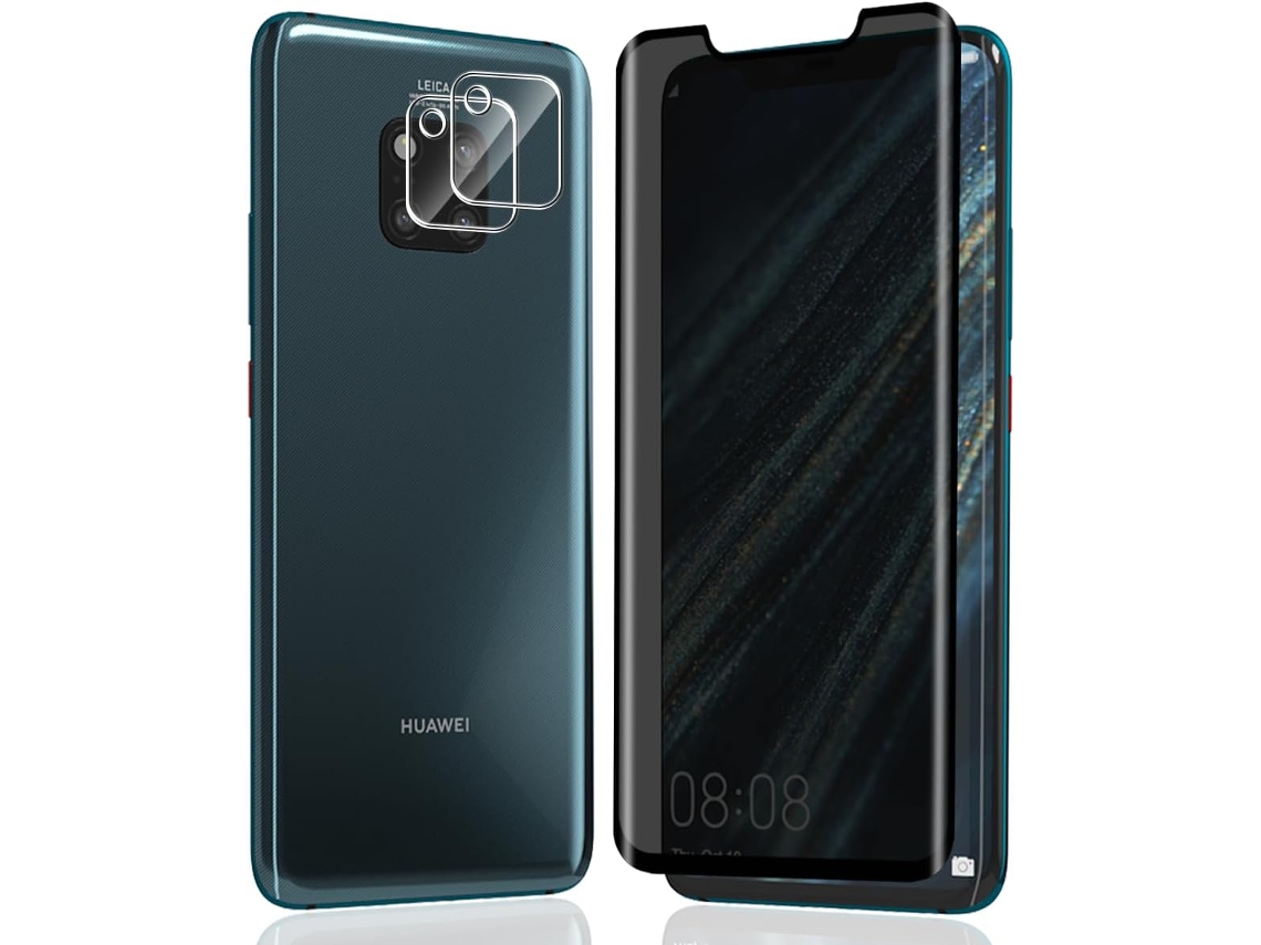 Capa Protetor Espionagem Para Huawei Huawei Mate 20 Pro Hongwe. Vidro Temperado Anti-riscos