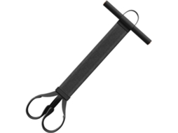 Faixa Elástica De Resistência Com Pedal Puller 54kg 120lb Treinador Multifuncional Auxílio | Em Formato Pétala