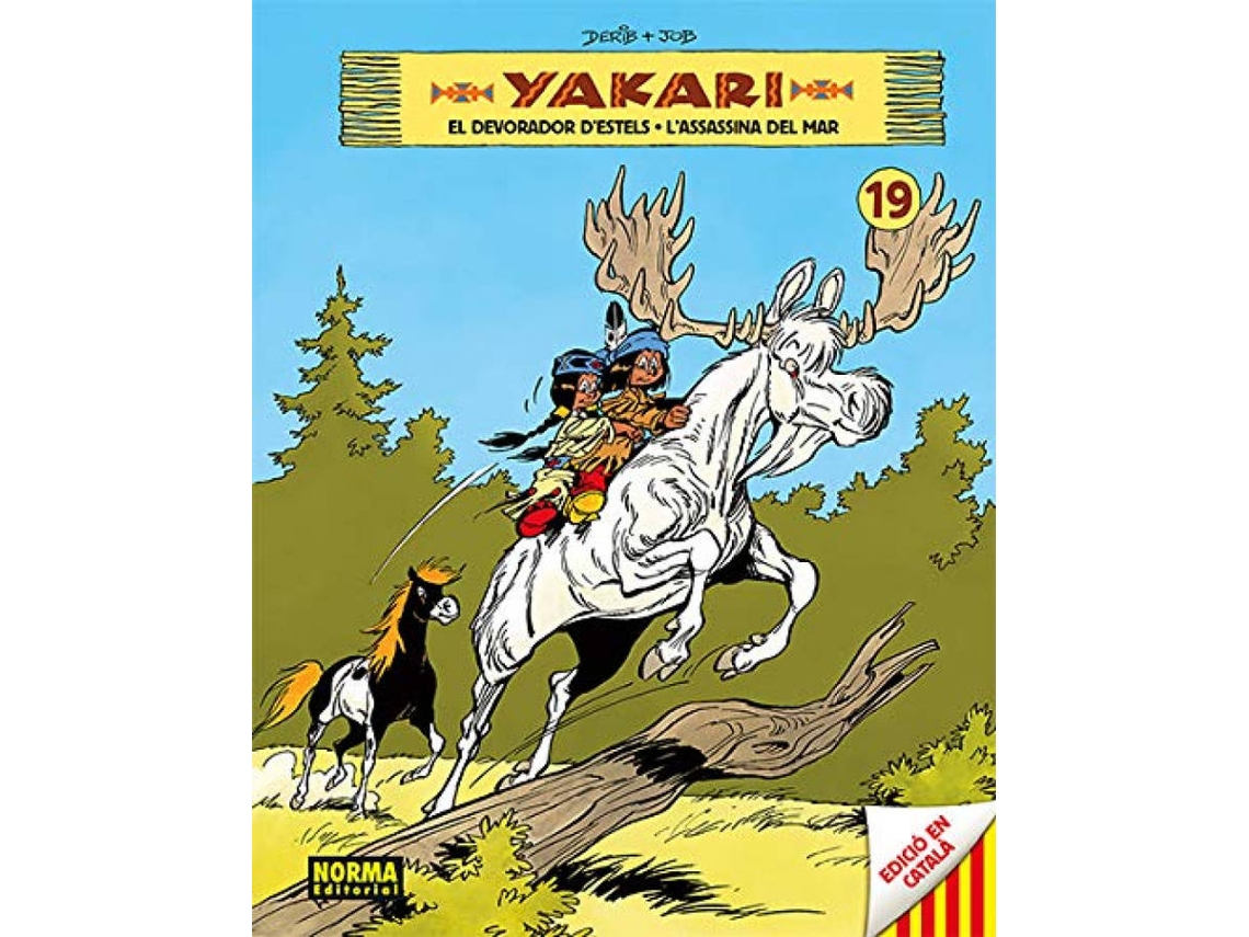 Livro Yakari 19 de Job Derib