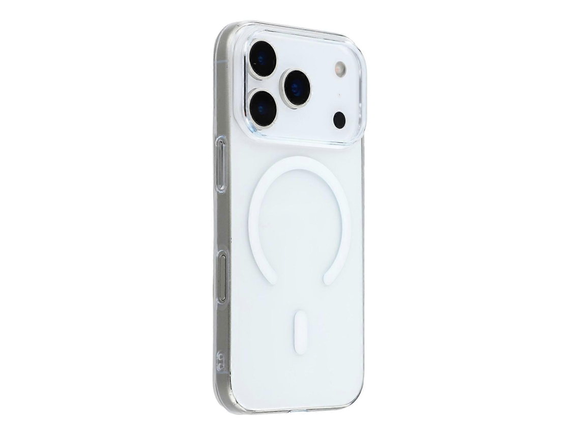 Capa Compatível Com Iphone 17 Pro, Compatível Com Magsafe, Hd, Transparente, Rígida, Para A Parte Traseira Do Celular Em Pc -lingling
