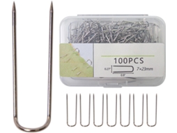 Conjunto de 100/200 peças multiuso Alfinetes para máquina de costura, ideal para quilting, confecção de joias e costura.
