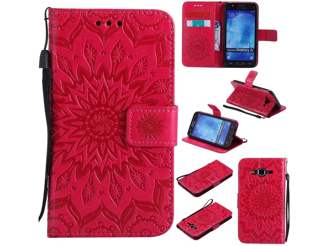Capa Samsung Galaxy J5 2015 HONGWE. Vermelho