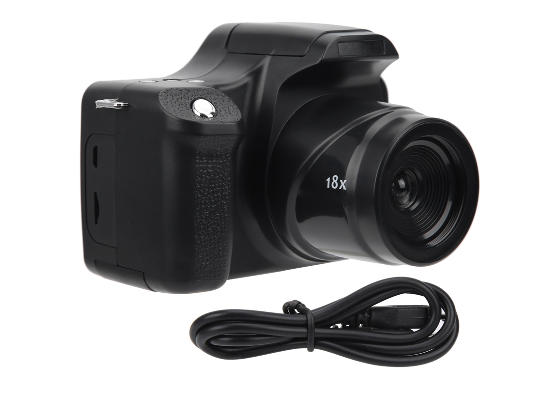 2026 câmara Digital com Tela Lcd de 3.0 Polegadas, Zoom 18x, Hd Slr, Gravador de Vídeo e Câmera de Vídeo