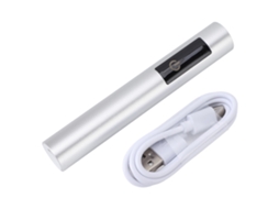 Lâmpada Uv Mínima Para Unhas Em Gel Portátil Usb Recarregável Sem Fio Controle Táctil Secagem Rápida Prateada