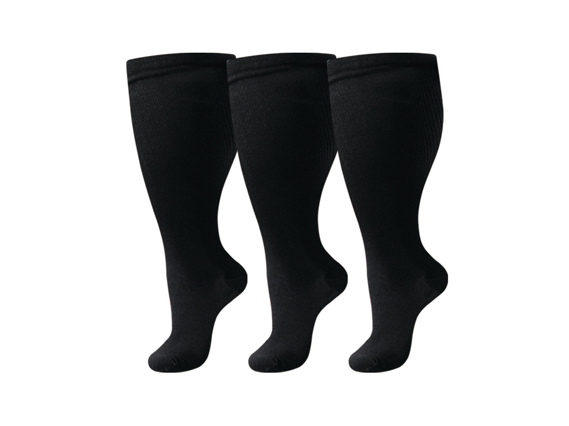 Meias De Compressão Pack 3 Pares 4xl