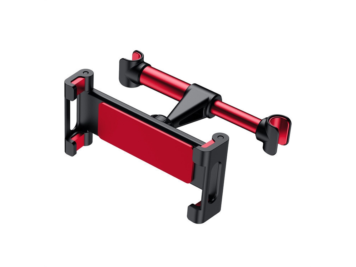 Suporte Para Celular No Encosto De Cabeça Do Carro, Ajustável Para Celulares E Tablets De 4,7 A 12,9 Polegadas (vermelho)