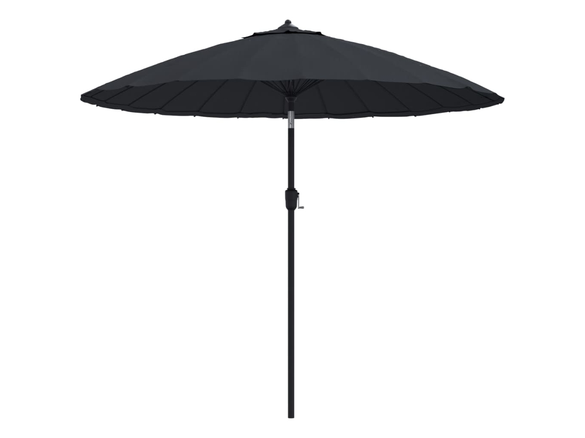 Guarda sol VIDAXL Preto (270 cm)