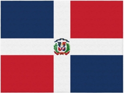 Manta de Flanela Ultramacia Phayah com Estampa da República Dominicana Ideal para Sofá Cama Sala Estar Escritó