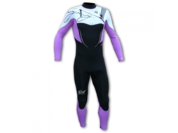 Fato Neoprene Manga Comprida Zip Tórax Surf Ultra Stretch Preto Xskynay