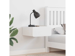 Vidaxl Mesa-de-cabeceira Com Gaveta Branco 39 X 34 X 16,5 Cm
