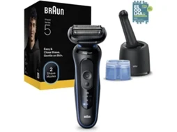 Máquina de Barbear BRAUN Series 5 52-B7000CC (Autonomia 60 min - Recarregável)