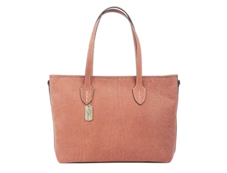 Saco De Ombro De Mulher Firenze Artegiani Badesi Genuíno Marmorado Pele Vermelho (30)