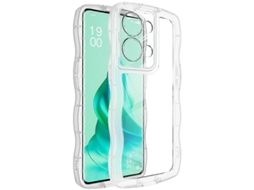 Capa De Celular Transparente À Prova De Choque Em Tpu Para Oppo Reno9 Pro 5g Imak Ux-8 Series
