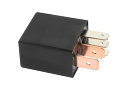 Relé de plástico e cobre com polaridade aleatória, uso flexível, 12V 30A, 5