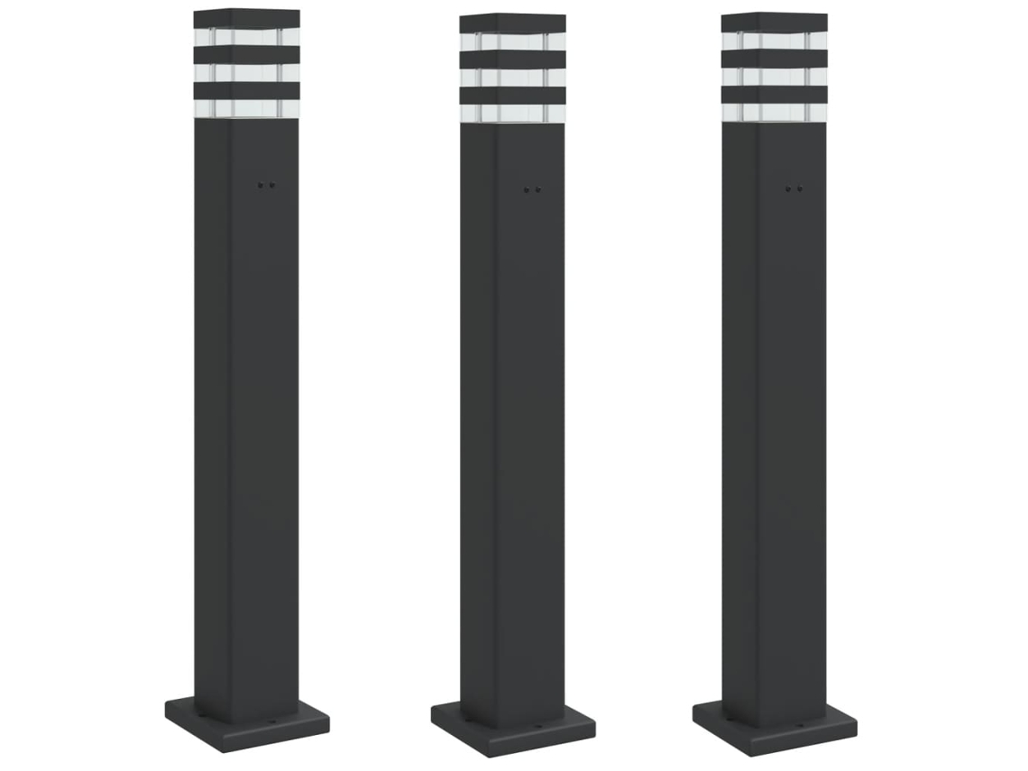 Outdoor Floor Lamp, Outdoor Floor Lamps Vidaxl Preto Alumínio (80 Cm)