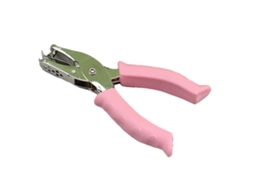 Perfurador Manual De Metal De Un Solo Agujero De 6 Mm Con Mango Antideslizante Para Escuela Y Hogar