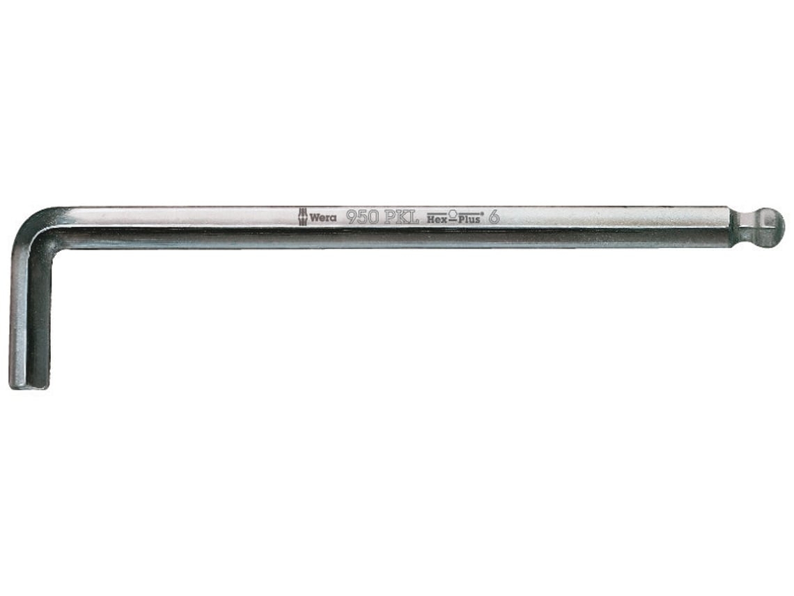 Chave Métrica Offset, Cromo Fosco 950 Pkl Hex-Plus 2.0 WERA 05022052001