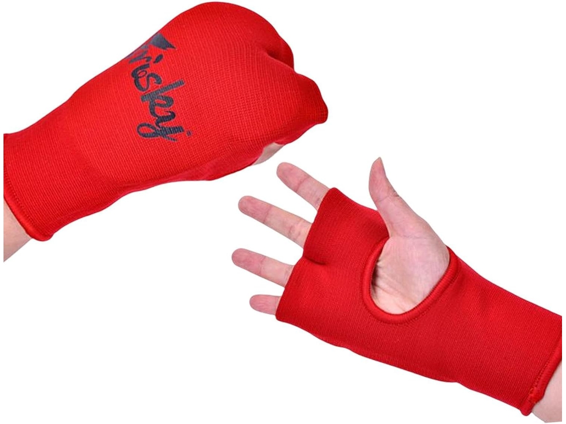 Luvas De Boxe Confortáveis Com Bandagens Meio Dedo Equipamento Treino Para Entusiastas Do Fácil E Confortável Usar