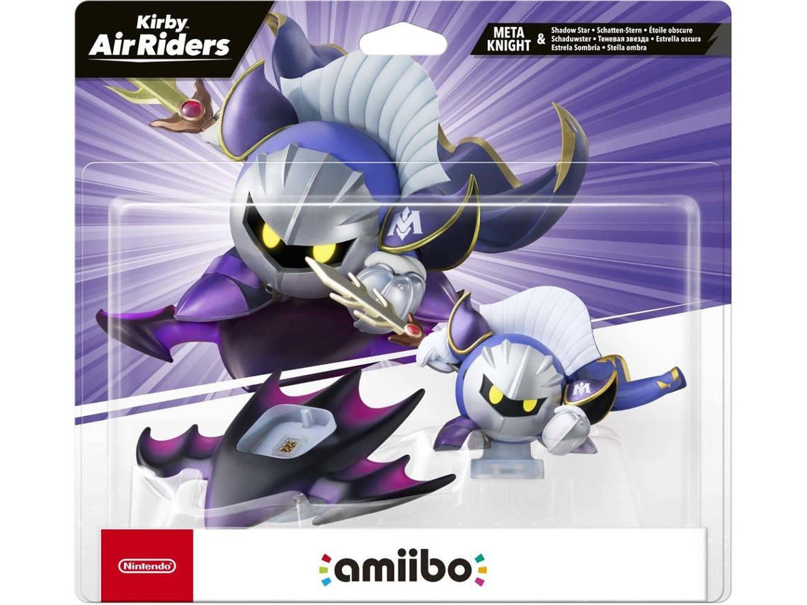 Figura Amiibo NINTENDO Kirby Air Riders - Meta Knight Shadow Star
