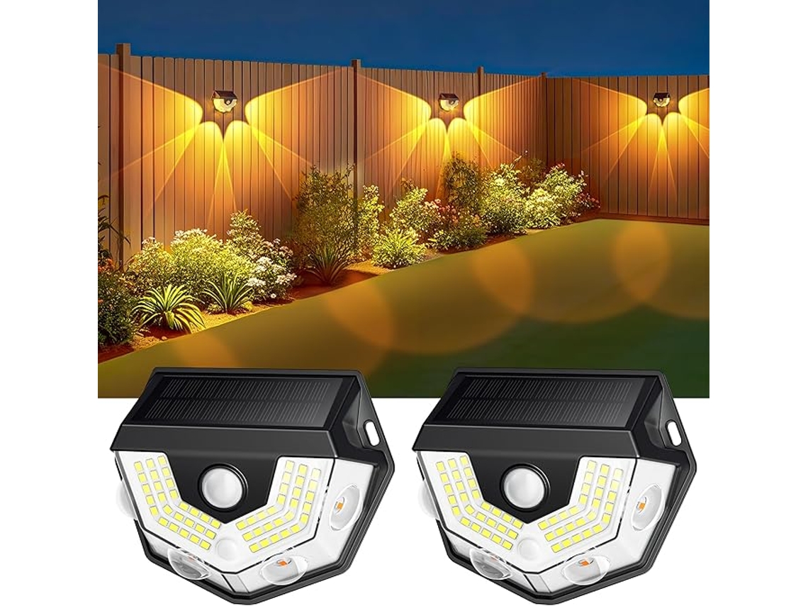 Luzes Solares Em Forma De Rosa 5 Unidades, 75cm