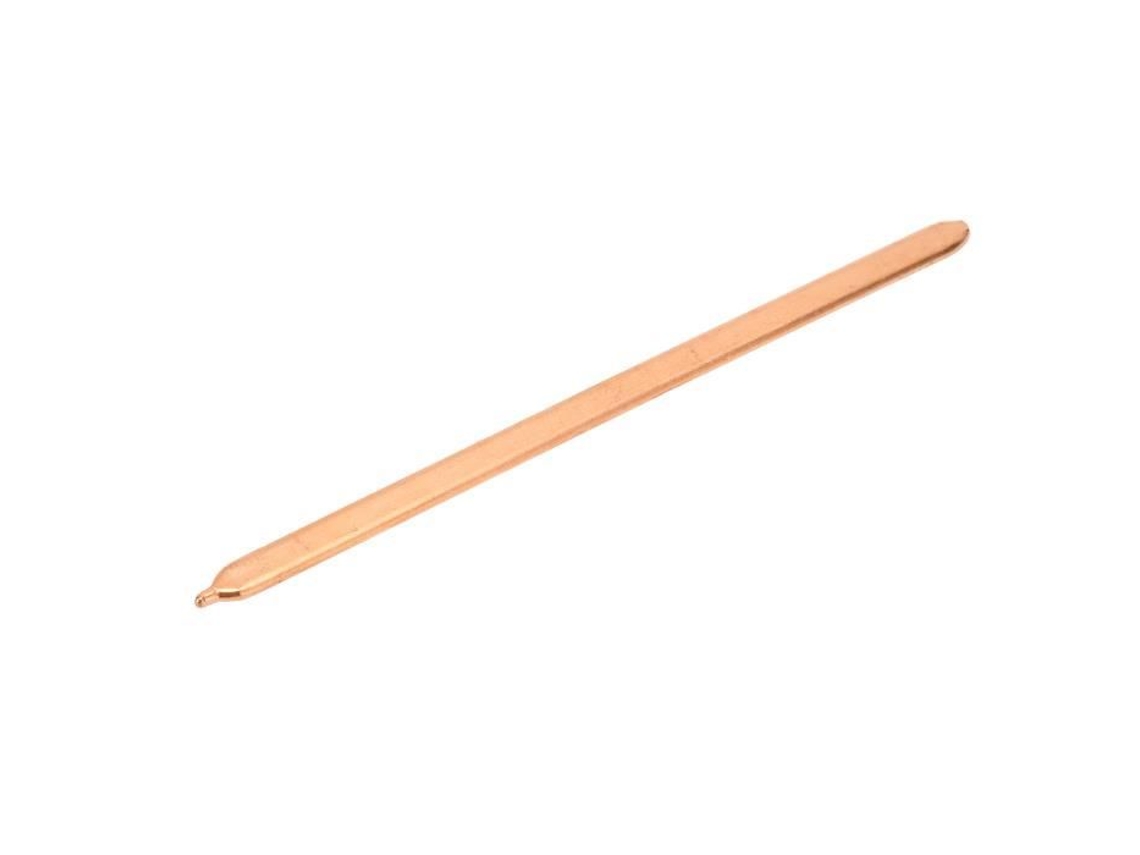 Tubo de Dissipação de Calor de Cobre Plano HURRISE para Resfriamento de Cpu Diy Fácil Compacto