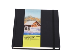 Bloco De Papel De Água Sem Ácido Com Capa Dura Duplex Para Meios Húmidos E Secos Mistos