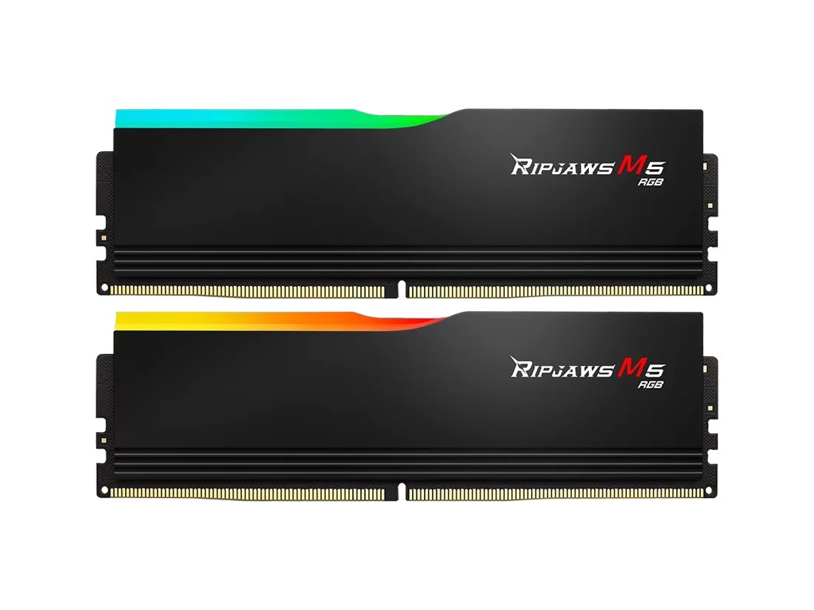Módulo de memória Ripjaws M5 Rgb F5 6000j2836g32gx2 Rm5rk 64 Gb 2 X 32 Gb Ddr5 G.SKILL