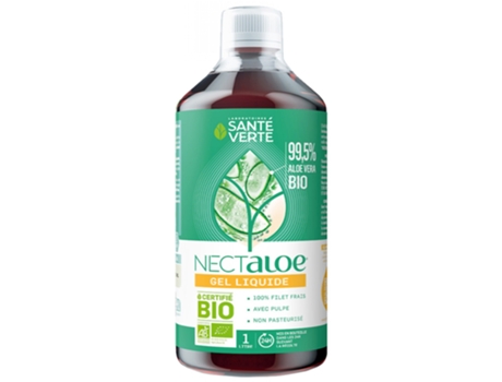 Nectaloe Aloe Vera 99,5% Gel Líquido Orgânico 1 L SANTÉ VERTE