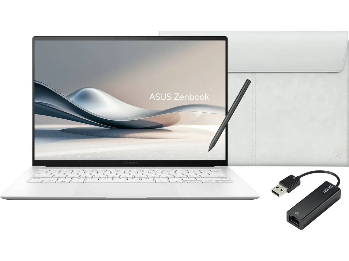 Portátil ASUS Zenbook S 14 UX5406SA-U72AOHDBB1 (Outlet Caixa Aberta - 14'' – Intel Core Ultra 7 Série 2 - RAM: 32 GB - 1 TB SSD - Intel Arc graphics)