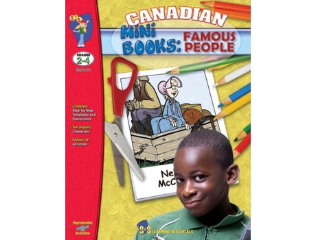 Livro Canadian Mini-books Famous People Grades 2-4 De Ruth Solski (inglês)