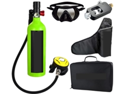 Mini Cilindro de Mergulho SFUSHOS com Respirador, Estilo Lazer ao Ar Livre