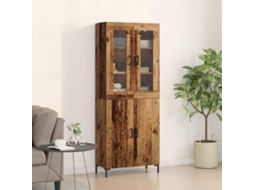 Vidaxl Buffê 2 Pcs Madeira Antiga 69,5 X 34 X 180 Cm