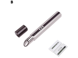 Caneta Massageadora Para Hoses, Aparelho de Beleza com Vibração para Remover Rugas ao Redor dos Olhos.