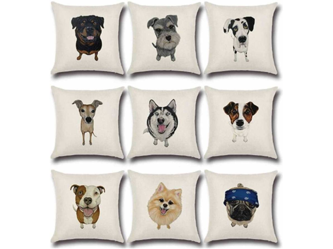Pack de 9 Almofadas Decorativas WJS (45x45cm)