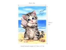 Kit Pintura Diamante 5d Gato LAXISCREED