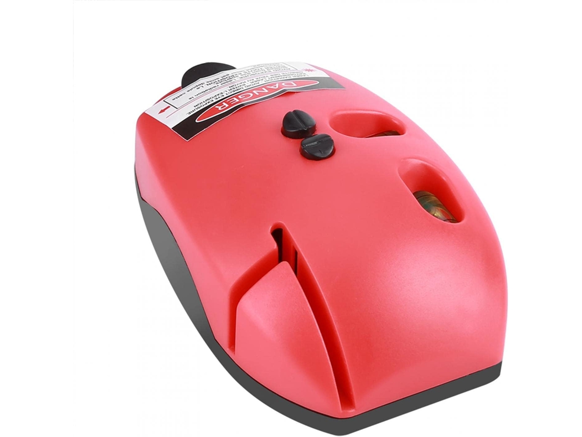 Nível a Laser , 2 Linhas Verticais a Laser Infravermelho, para Pendurar Fotos, Assentar Pisos (vermelho) AQUAFORGE (tipo Mouse)