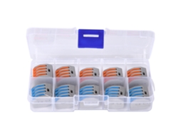Laxiscreed Bloco De Terminais Com Mola Para Cabos 11-28awg E Fios 0.8-2.5mm²