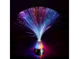 Lâmpada de Fibra Óptica/ Lâmpada, Escolha a Cor Multicolorida BRILVIBERA