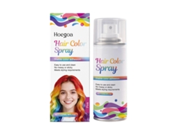 Spray Rosa Temporário Para Cabelo