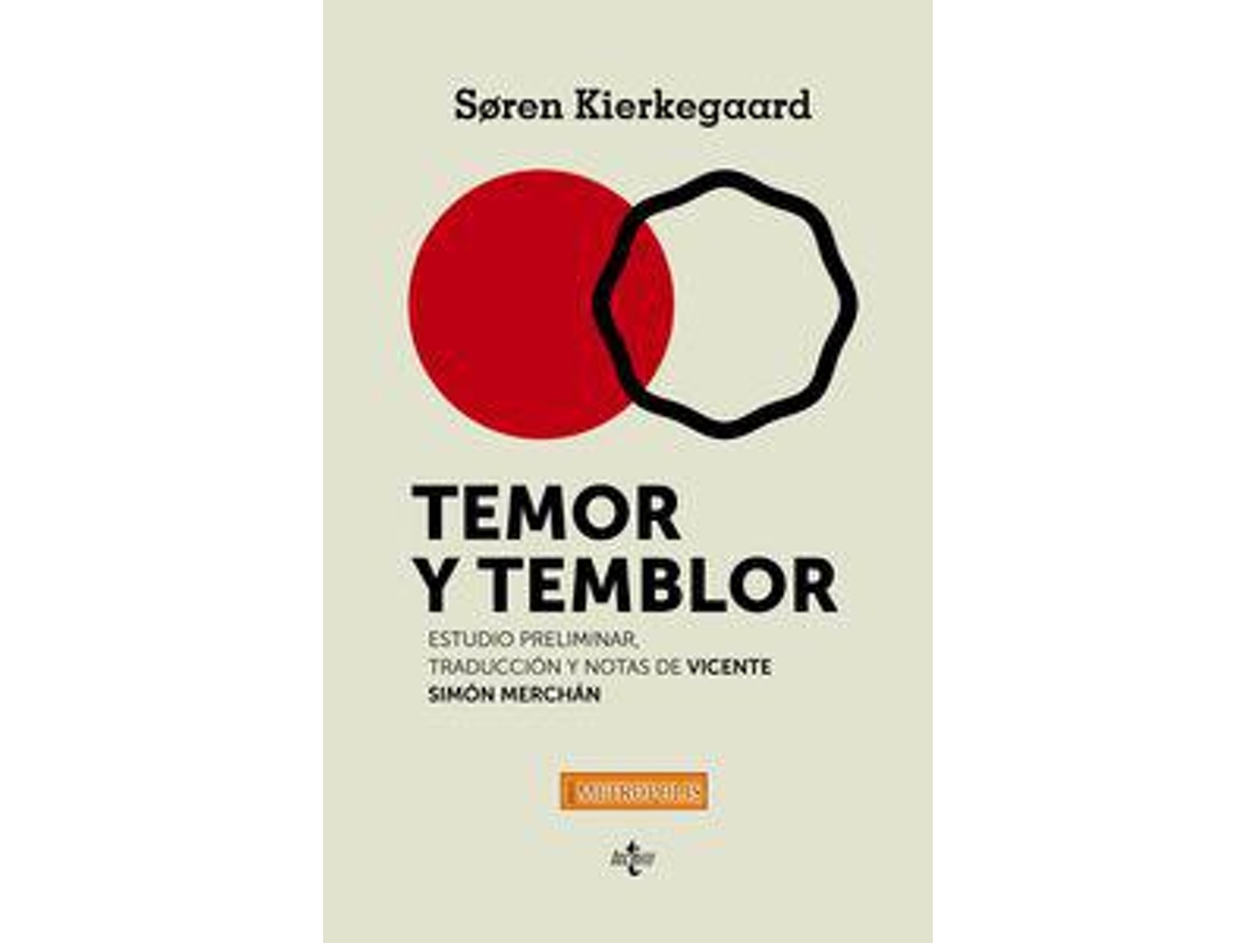Livro Temor Y Temblor.(Neometropolis) .