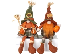 Gnomos de Outono Decoração de Casa Acessório Natal Ação de Graças Presente Sorte