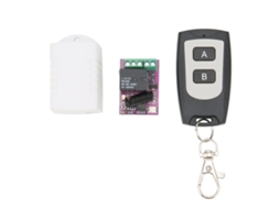Interruptor de rele com controle remoto sem fio 20a mini 24v LAXISCREED