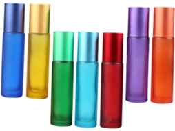 De 7 Frascos De Viagem Vazios E Recarregáveis Para Perfume Ou Óleo Essencial, Em Cores Sortidas.