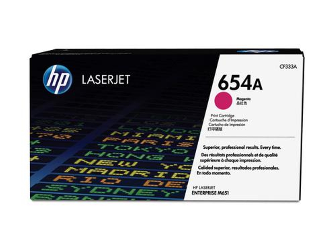Hp Toner Laserjet Original 654A Magenta